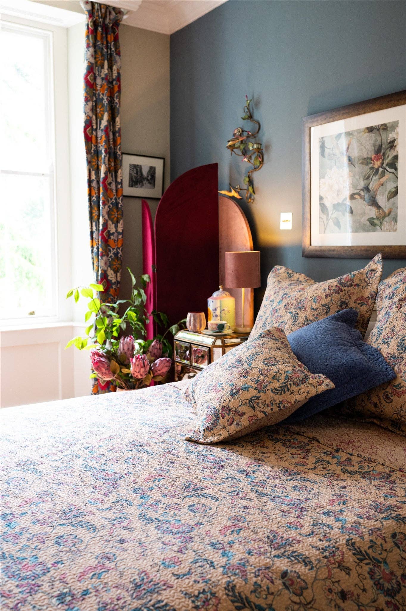 Forever England / Millie Mae – wholesale Quilt – Eloise Pink Bedspread1