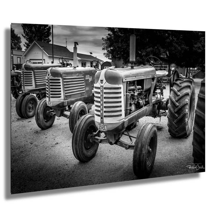 Oliver Tractor Wall Art | Vintage Style for wholesale by 998 Millibar Photography