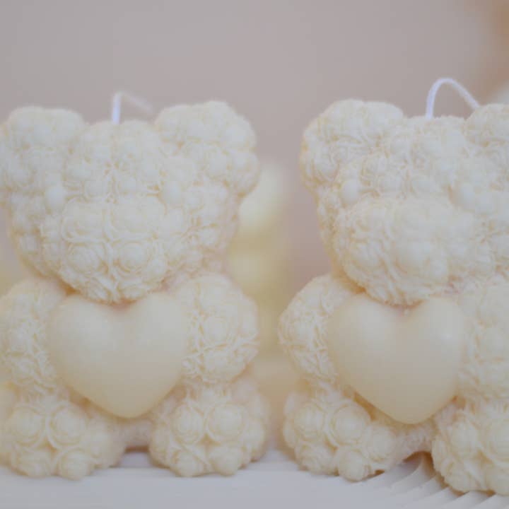 The Bennington Society - Wholesale Novelty Candle - Teddy Candle Roses - Soy Candle - Perfect Gift Idea4