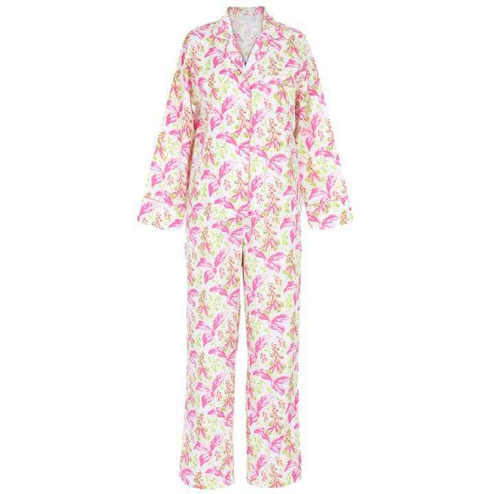 Needham Lane - Wholesale Sleepwear Set - Women's - Fiona Long Sleeve Pajamas