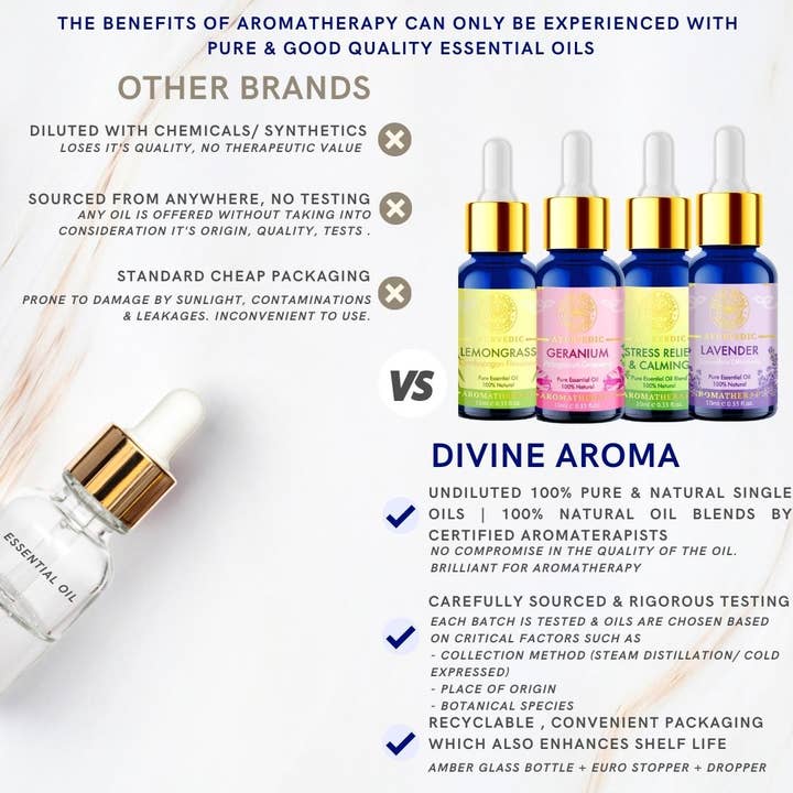 Divine Aroma - Wholesale Essential oil - Cedarwood | 100% Pure & Natural l 10Ml2
