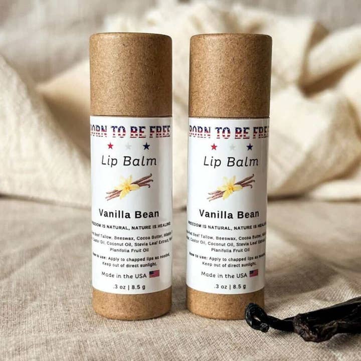 Vanilla Bean læbepomade for engroshandel hos Born To Be Free