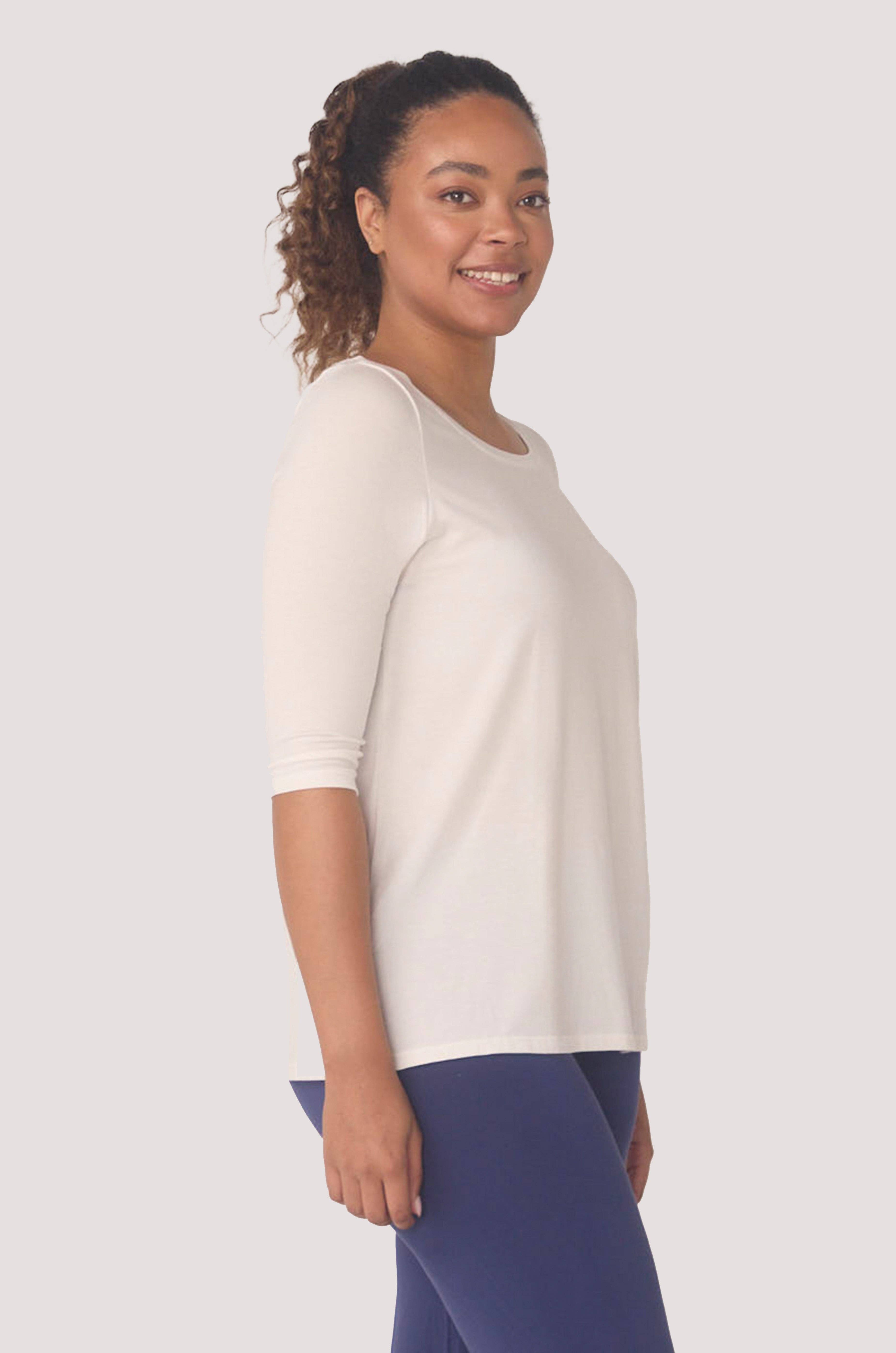 Bella Bodies Australia - Wholesale T-Shirt - Women's - BioLuxe™ Half Sleeve Swing T-Shirt6