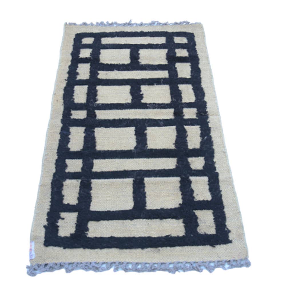 Fybernots - Wholesale Area Rug - IKAT Oushak Kilim Rug20