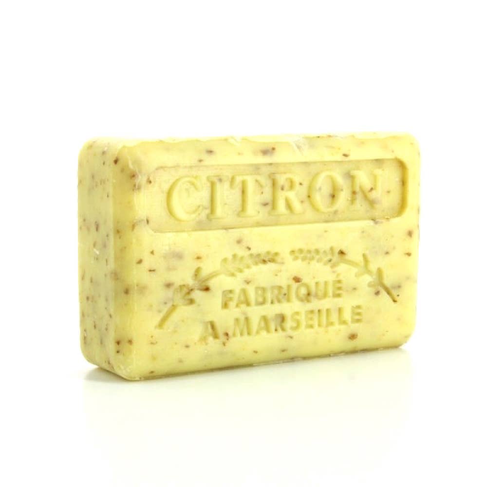 Au Savon de Marseille - Wholesale Bar Soap - Crushed Lemon - French soap with organic shea butter 125g