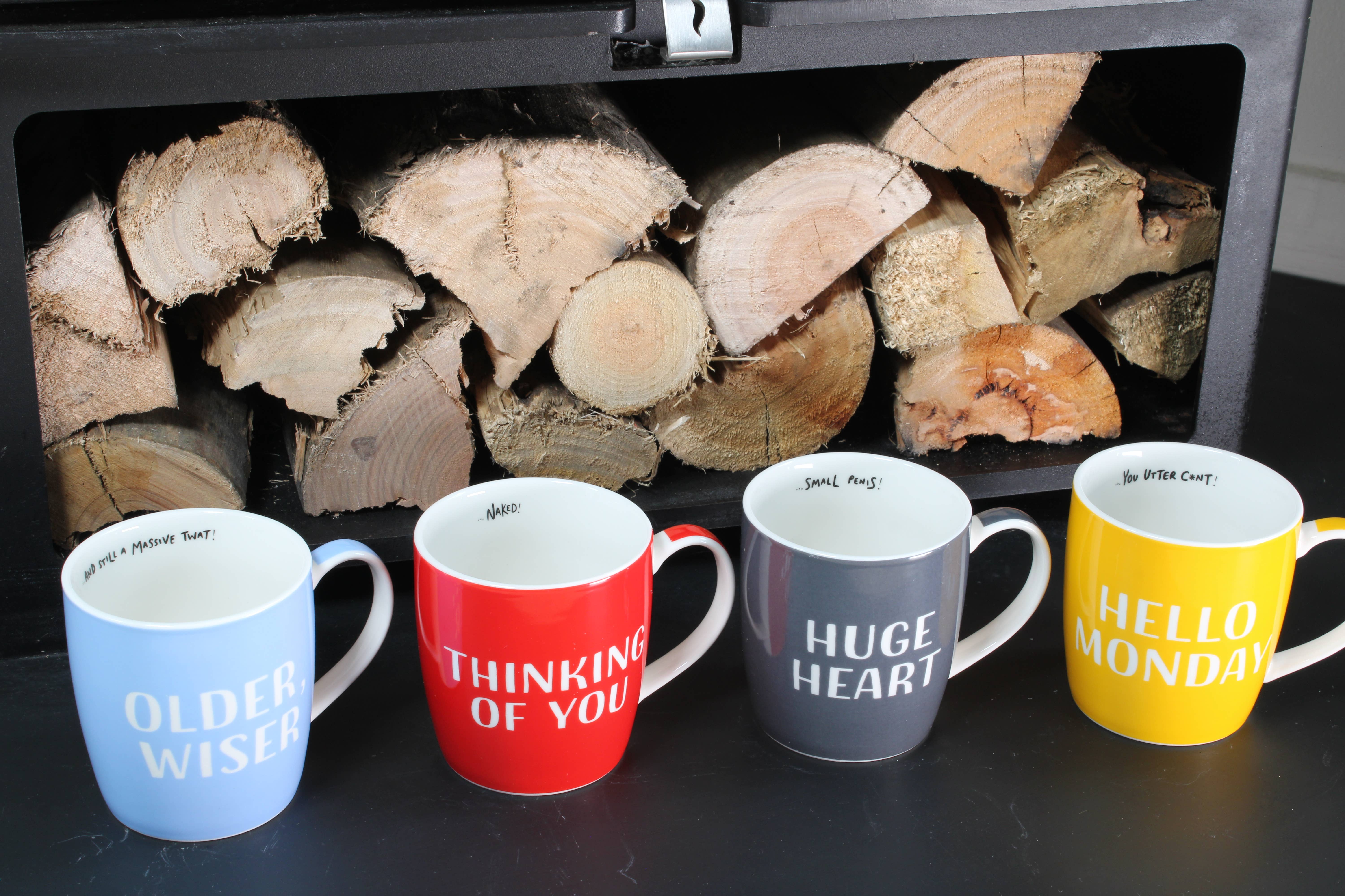 Smiling Faces - Wholesale Coffee Mug - Smile ...You Grumpy Bastard! - Brutally Honest Mugs5