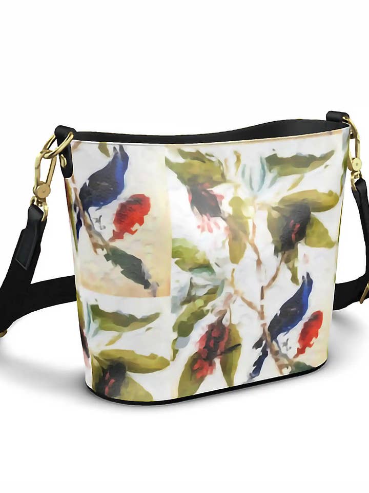 "Songs of Flight" Luxury Statement Bag for wholesale by Lady Barbara Pinson Artist