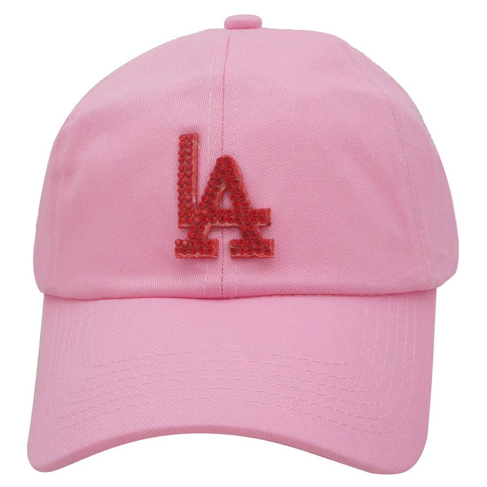 JOIA ACCESSORIES - Vente Casquette de baseball – femme - DOUBLE LINER LA RS LETTER CAP, IHT 72448CP2