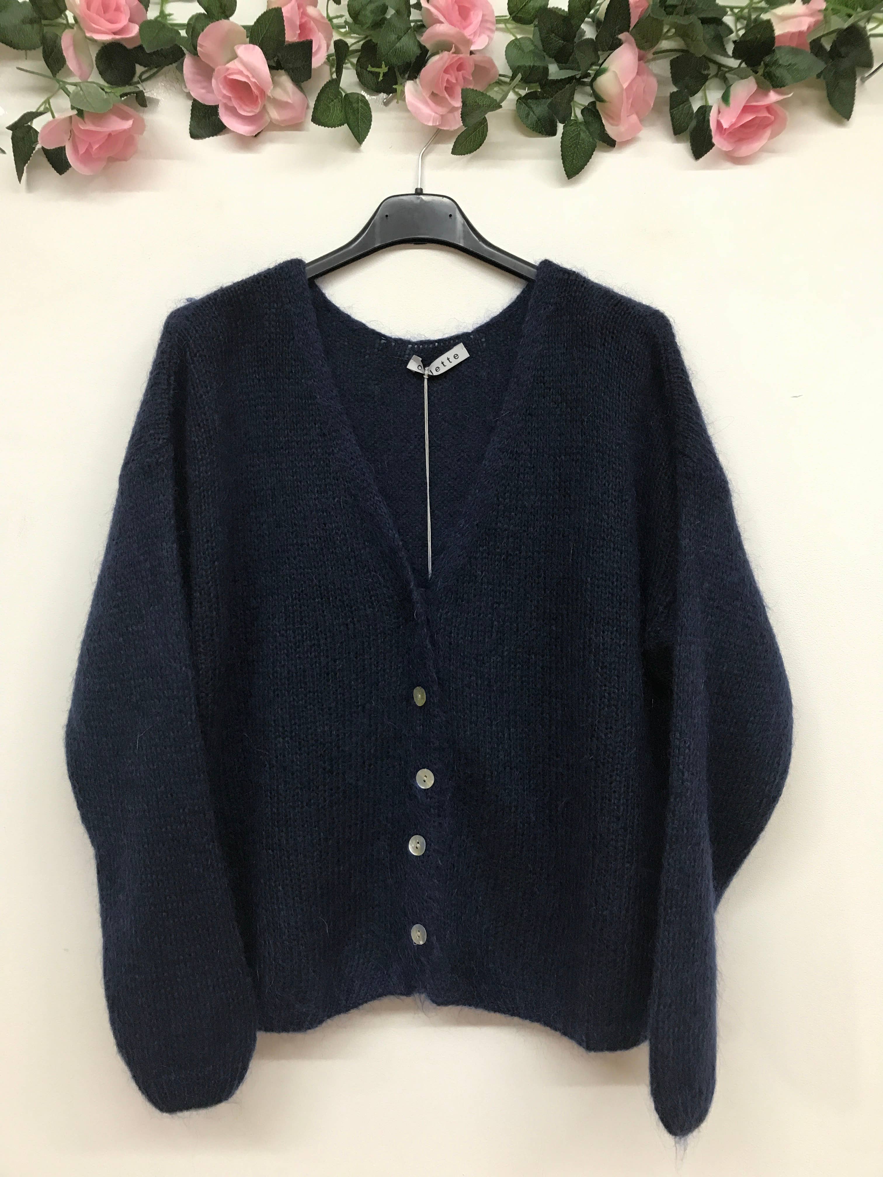 LINEN & COTTON HOUSE – Großhandel Jacke – Damen – 8561 JACKE AUS MOHAIRWOLLE, HERGESTELLT IN ITALIEN129