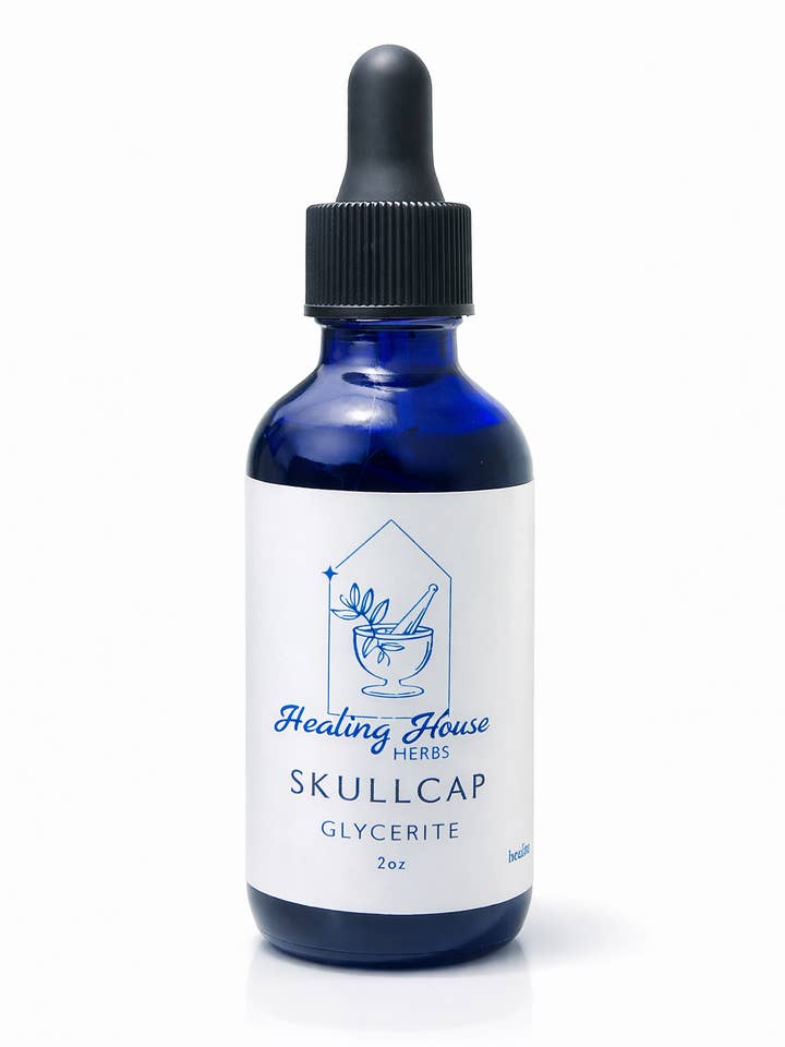 Skullcap Glycerite for wholesale by Healing House Herbs