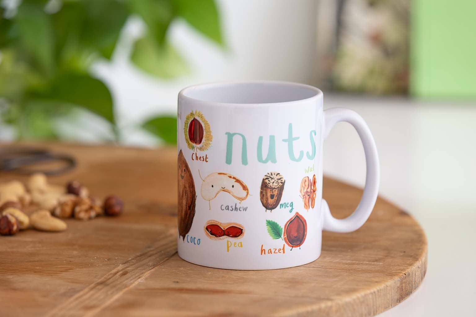 Sarah Edmonds Illustration – wholesale Coffee mug – Nuts Ceramic Mug2