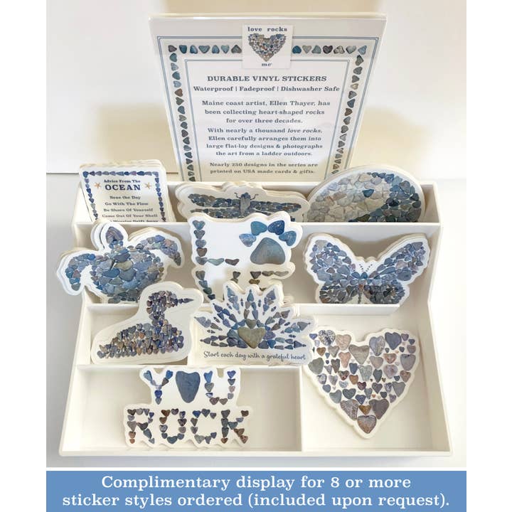 Love Rocks Me® - Wholesale Sticker - Vinyl Stickers | Maine Stickers | Maine Lobster Stickers
