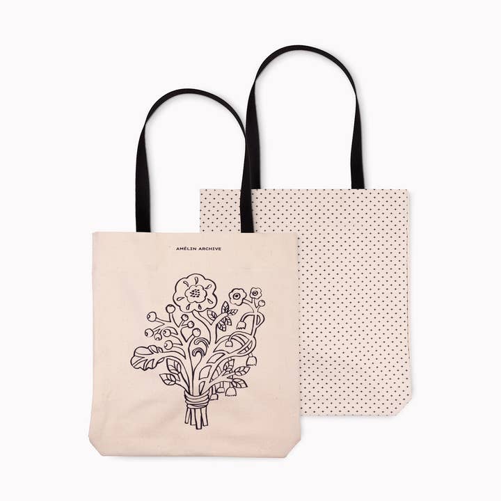 Canvas draagtas, Naive/Seurat voor wholesale door Amelin Archive