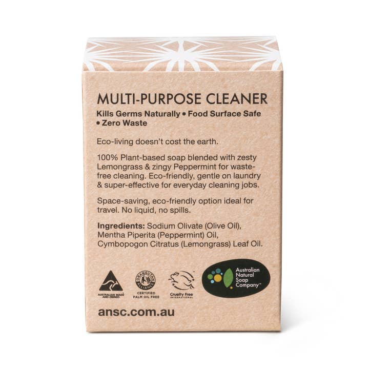 Australian Natural Soap Company - Wholesale Multi-surface cleaner - Multi-Purpose Cleaner Soap 200g | Australian Natural Soap1