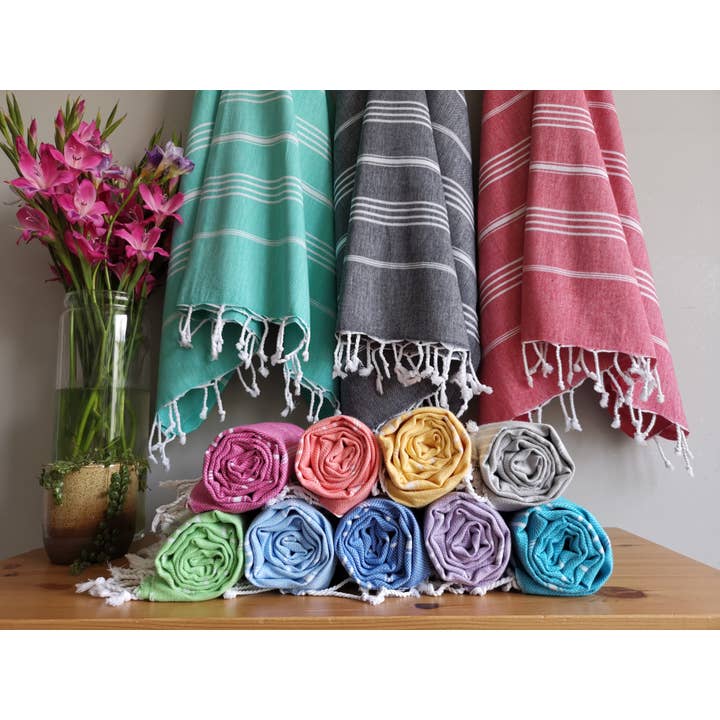Buluty - Wholesale Beach Towel - Soft Turkish Beach Towel ,Sand Free, Quick Dry, Hammam Towel
