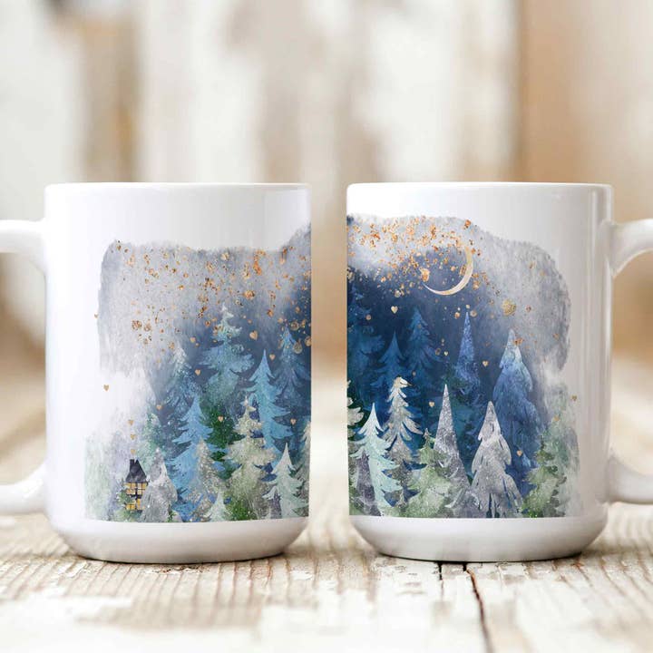 Loveland Forest Mug - Holiday Gifts for wholesale by Florae & Snow