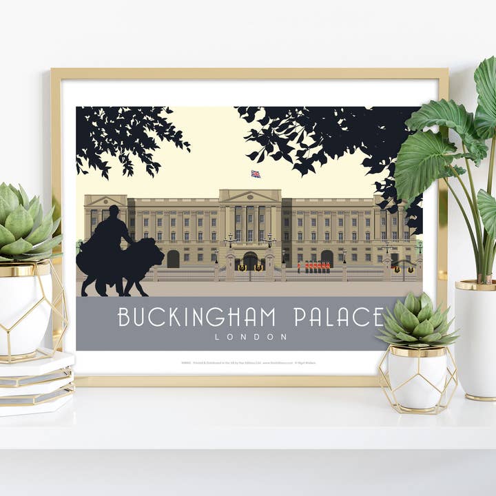 Buckingham Palace - 11X14” Premium Art Print for wholesale by Star Editions