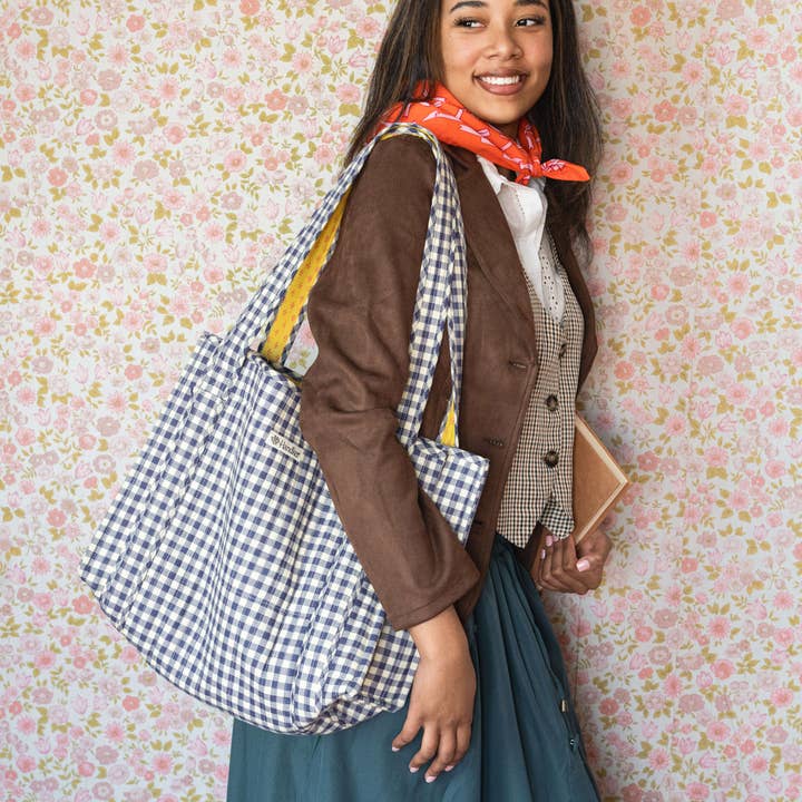 Handker Bandanas - Wholesale Tote Bag - Women's - Teddy Quilted Tote 3