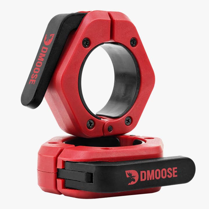 DMOOSE - Wholesale Fitness Equipment - Olympic Barbell Clamps – Magnetic Grip, Advanced Locking, 2-Inch4