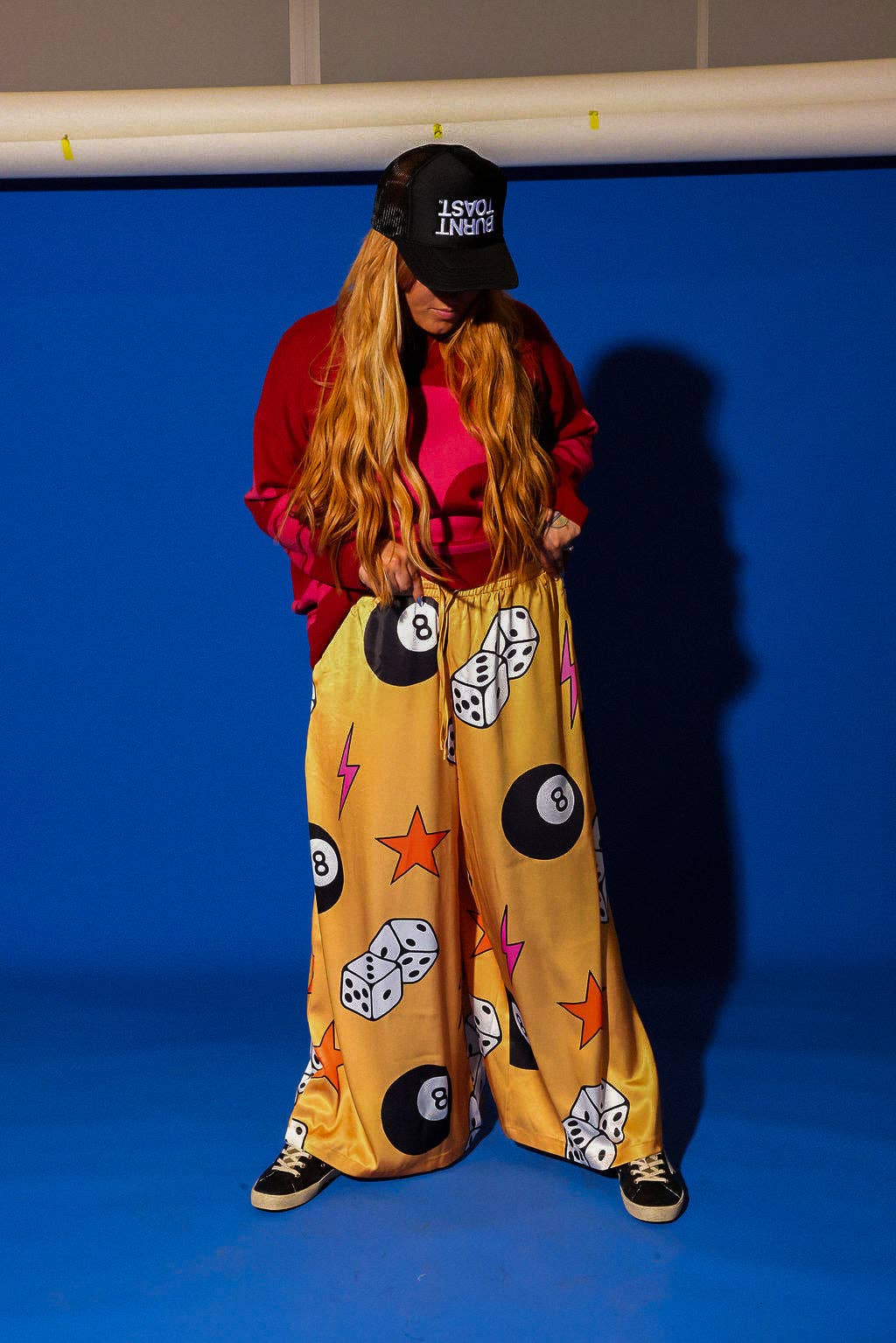 Burnt Toast – Engroshandel Bukser - Dame – Hun er så heldig bredbenede bukser **GENPÅFYLDTE**8