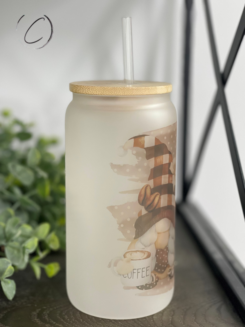 CMD Wholesale - Venta al por mayor Vaso/copa - Vaso Libbey de 16 oz con diseño de gnomo I Don't Give EEFFOC2