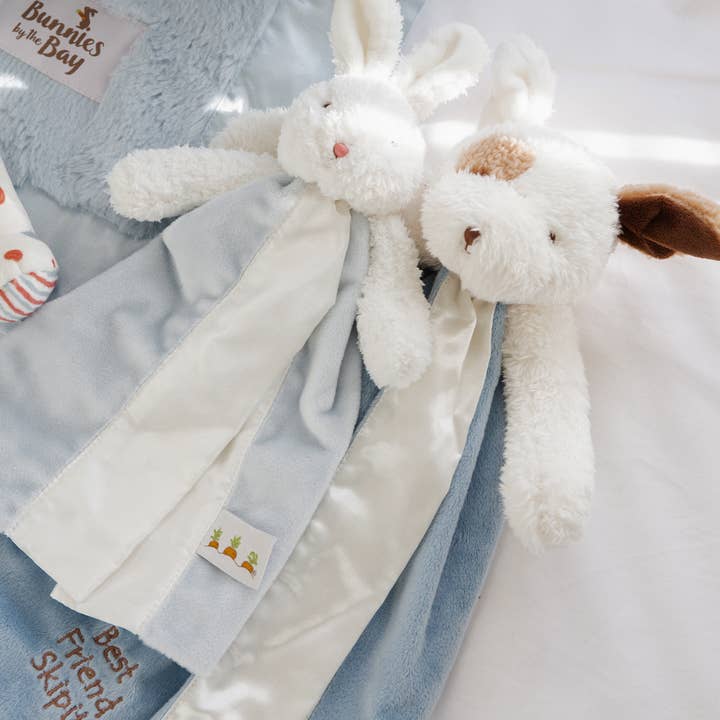 Bunnies By the Bay - Wholesale Security/Cuddle Blanket - Baby - Bud Bunny Bye Bye Buddy1