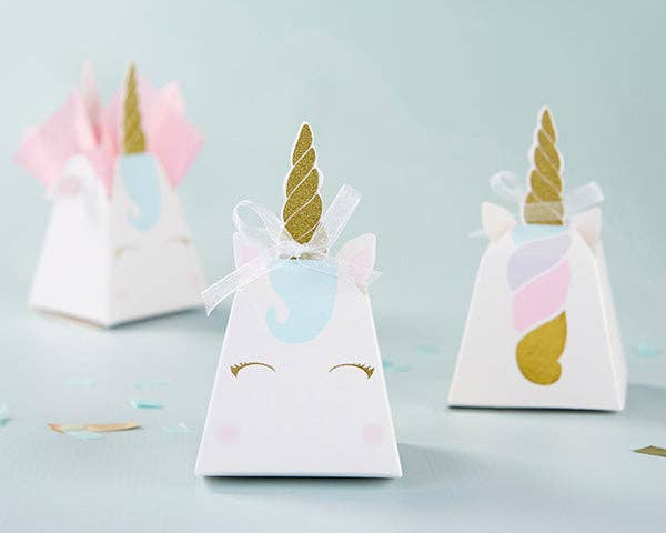 Kate Aspen - Wholesale Party Favor Bag/Box - Unicorn Favor Box (Set of 12)5