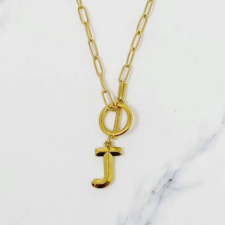 Ellison+Young - Wholesale Pendant/Charm Necklace - Modern Classic Initial Necklace6