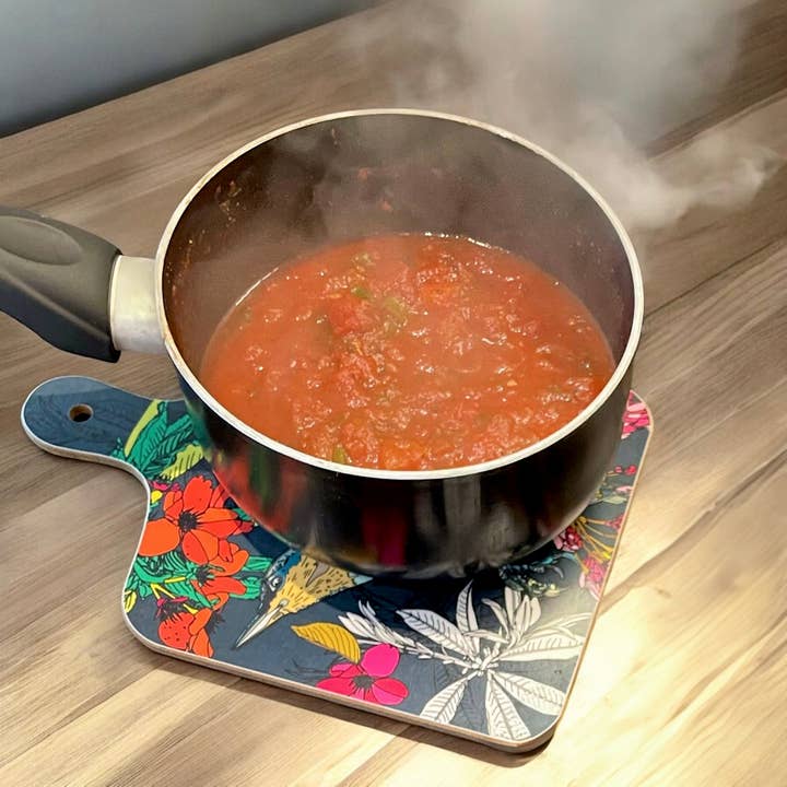 Bean and Bemble – wholesale Cheese board – Cheese Board Double Sided Melamine Mini Poppies Floral Print3