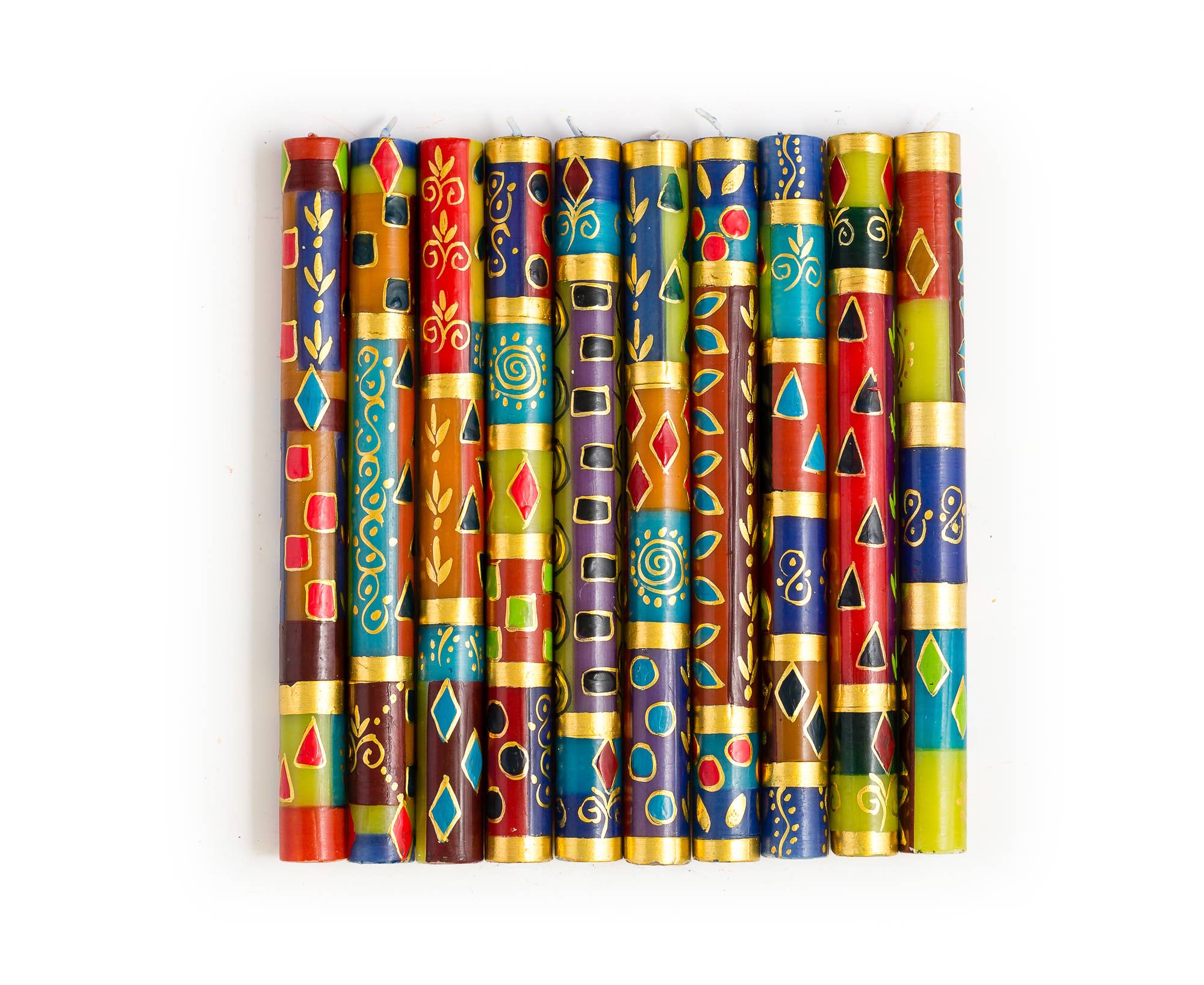 Thumbprint Artifacts - Wholesale Tapered Candle/Candlestick - African Mineral Candle12