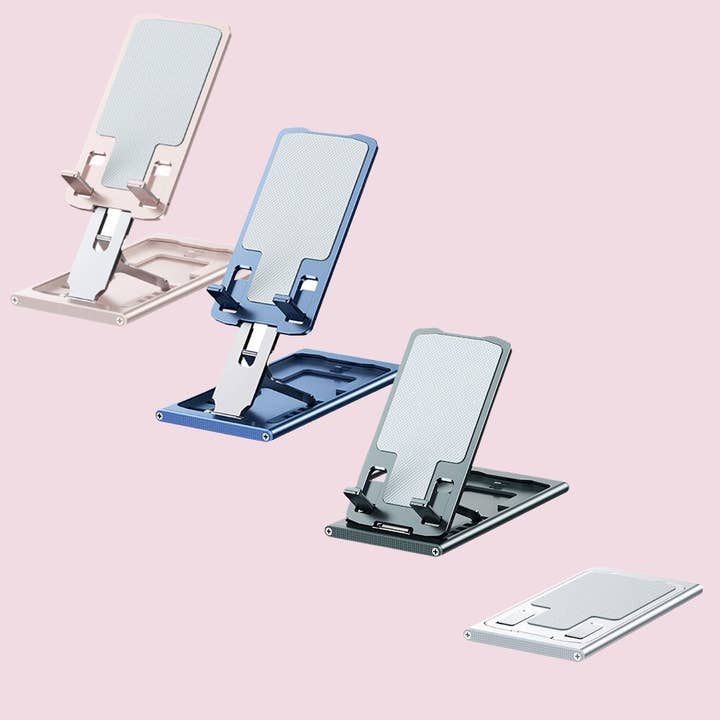 Multitasky - Venta al por mayor Soporte para móvil/tableta - Soporte de teléfono plegable delgado y compacto4