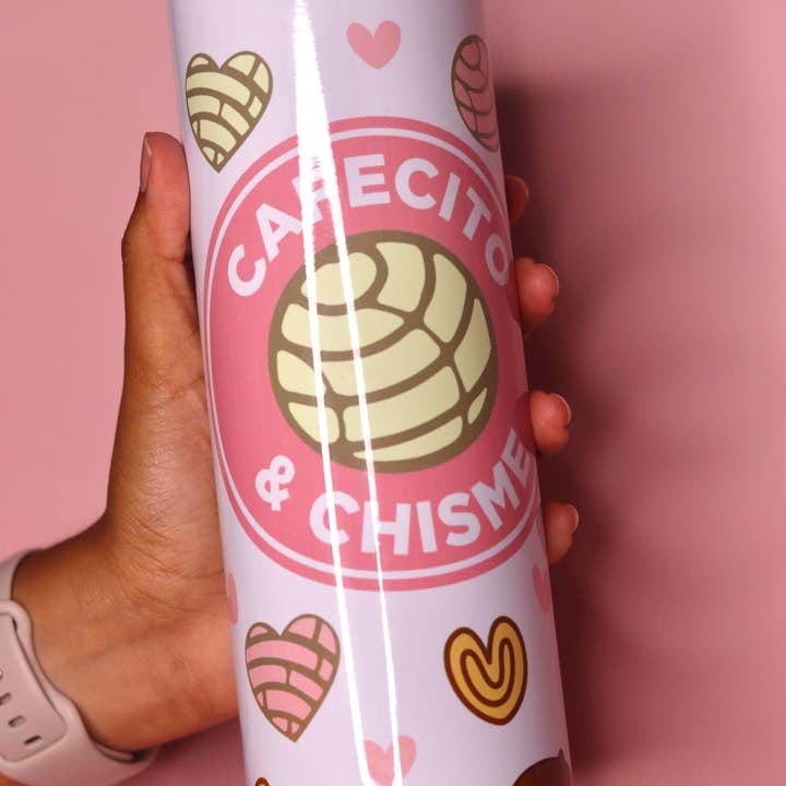 Cafecito & Chisme Tumbler for wholesale by BossUp Cosmetics