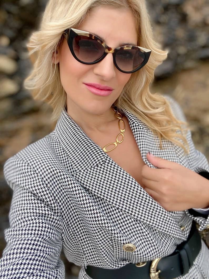 Christina Christi - Wholesale Link & Chain Necklace - Wide Chain Necklace, Gold Chain Necklace, Dainty Necklace3