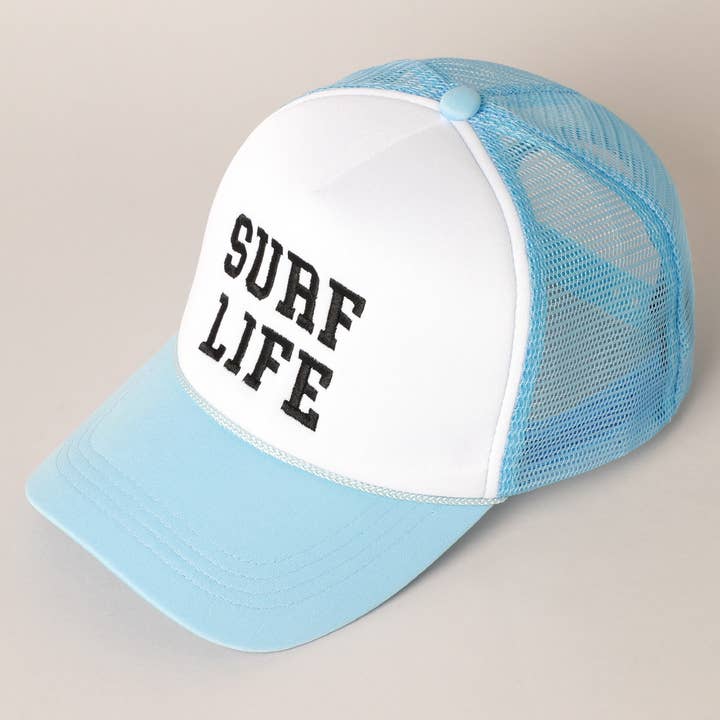 Fashion City - Wholesale Trucker Hat - Women's - SURF LIFE Foam Trucker Cap4
