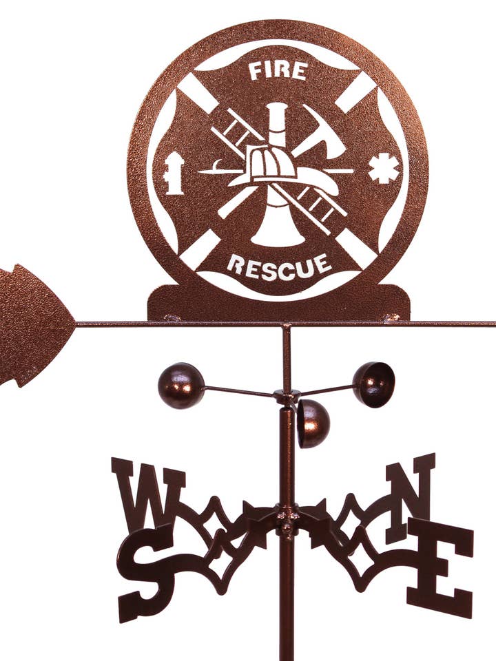 FIRE RESCUE FIGHTER Weathervane for wholesale by SWEN Products