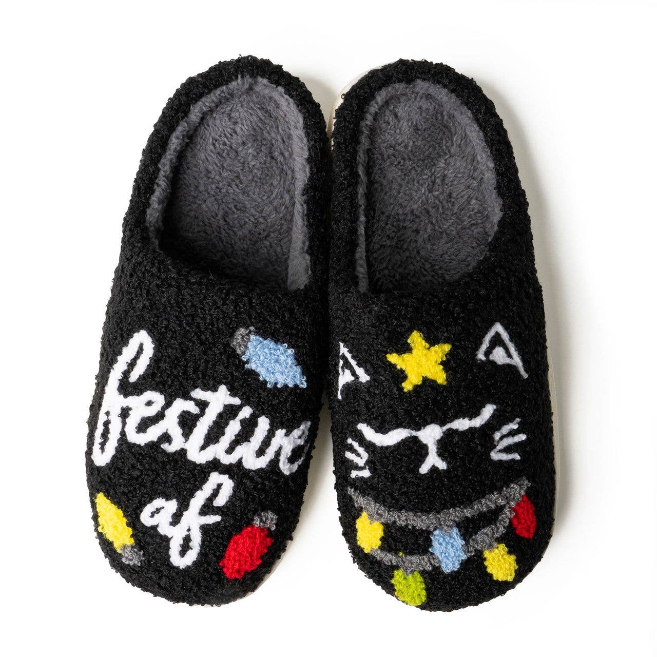 DM Merchandising - Wholesale Slippers - Women's - Two Left Feet Holiday Lounge Out Loud Comfy Slippers OS0