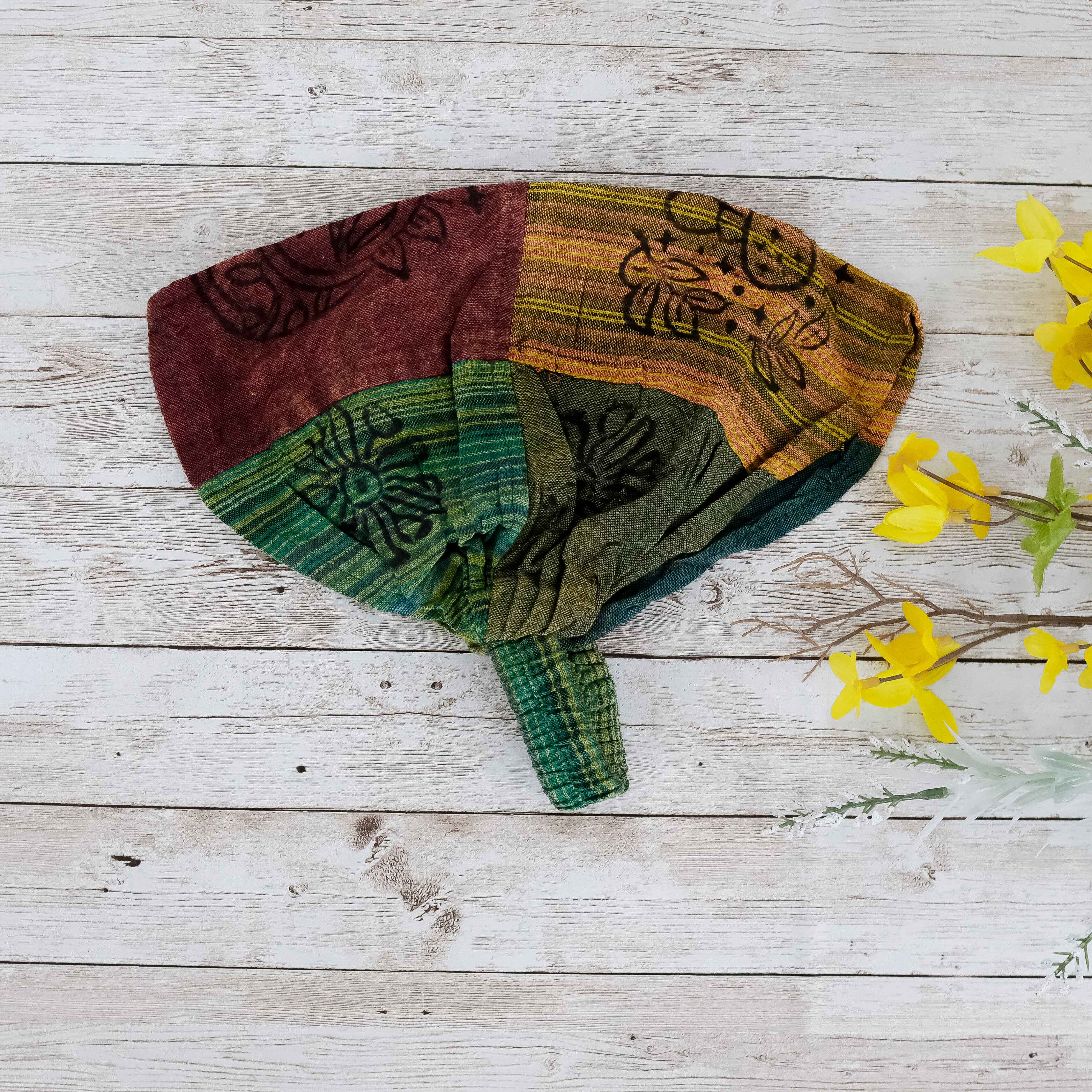 Karma Nepal Crafts - Wholesale Fashion Headband - Women's - Cotton Patch Unisex Block Print Head Band12