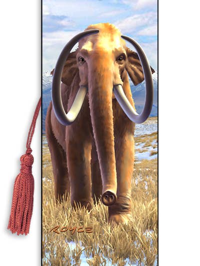 3D Royce bookmark - Mammoth for wholesale by Artgame Ltd.