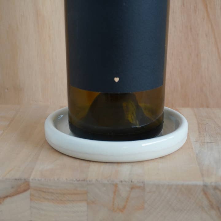 Shelby Page Ceramics - Wholesale Bottle Rack/Holder - Wine Bottle Coaster - Core Glazes10