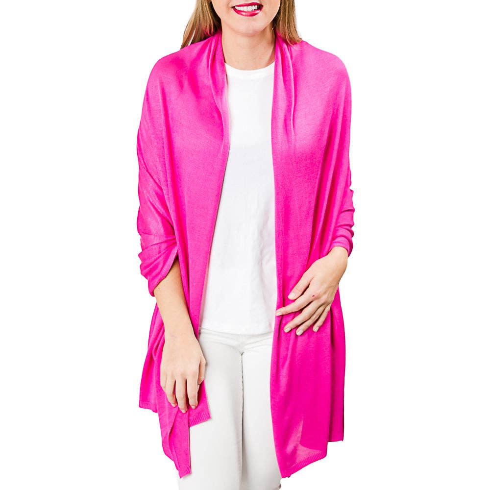 Top It Off - Wholesale Wrap - Women's - Ari Bamboo Shawl Wrap – Lightweight, Soft & Versatile Layer1