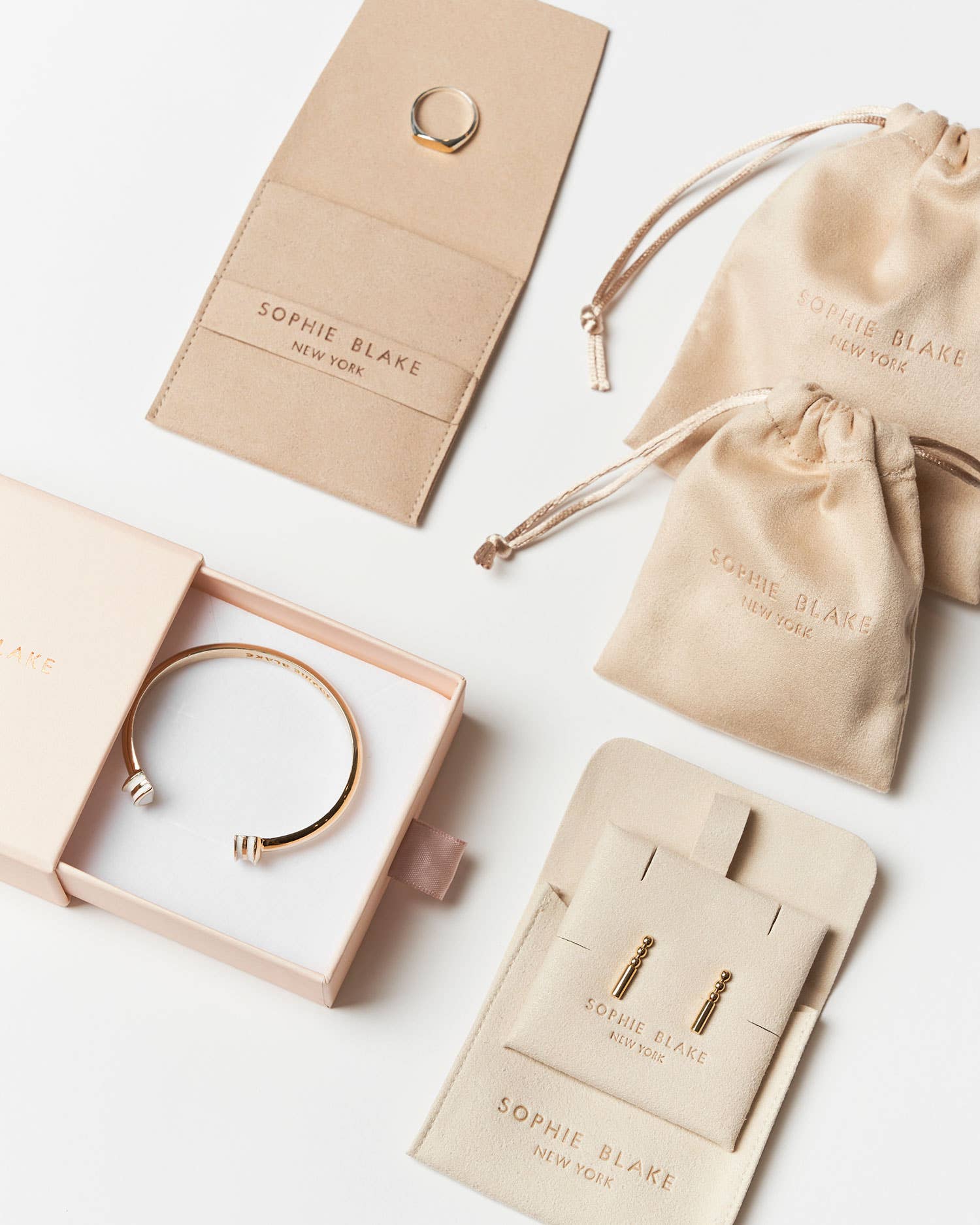 Sophie Blake - Venta al por mayor Anillo con gemas - Anillo Trinidad Cuarzo Limón3