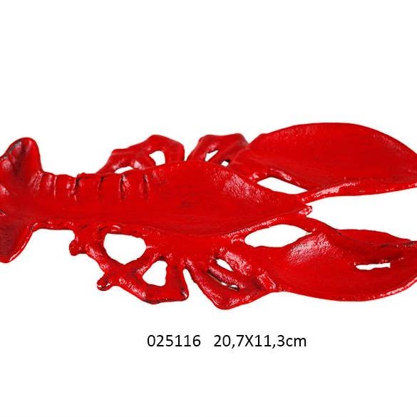 Faye - Wholesale Decorative Tabletop Object - Lobster Catchall 20.7 X 1.5 X 11.3 cm
