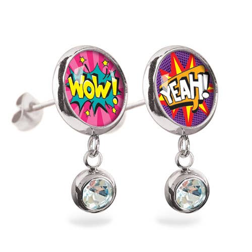 Rosie Wow/Yeah - Silber für den Großhandel von Les Minis d'Emilie Fiala