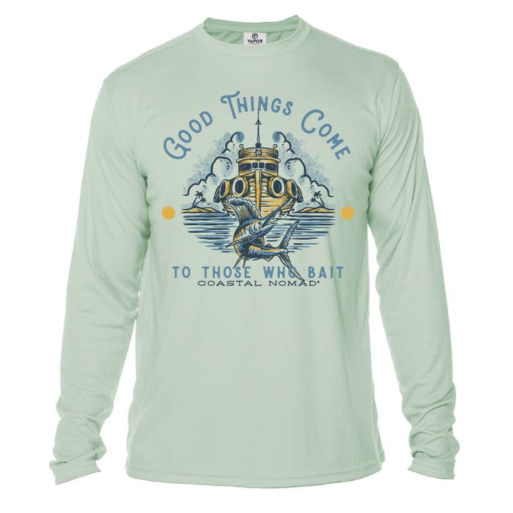 Good Things Coastal Nomad Men's Shirt for wholesale by upf50.clothing Private Label & Name Drop