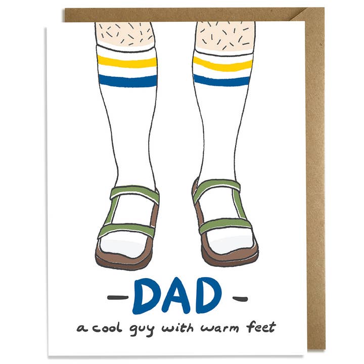 Cool Guy Dad - Carte pour la fête des pères pour la vente par Kat French Design