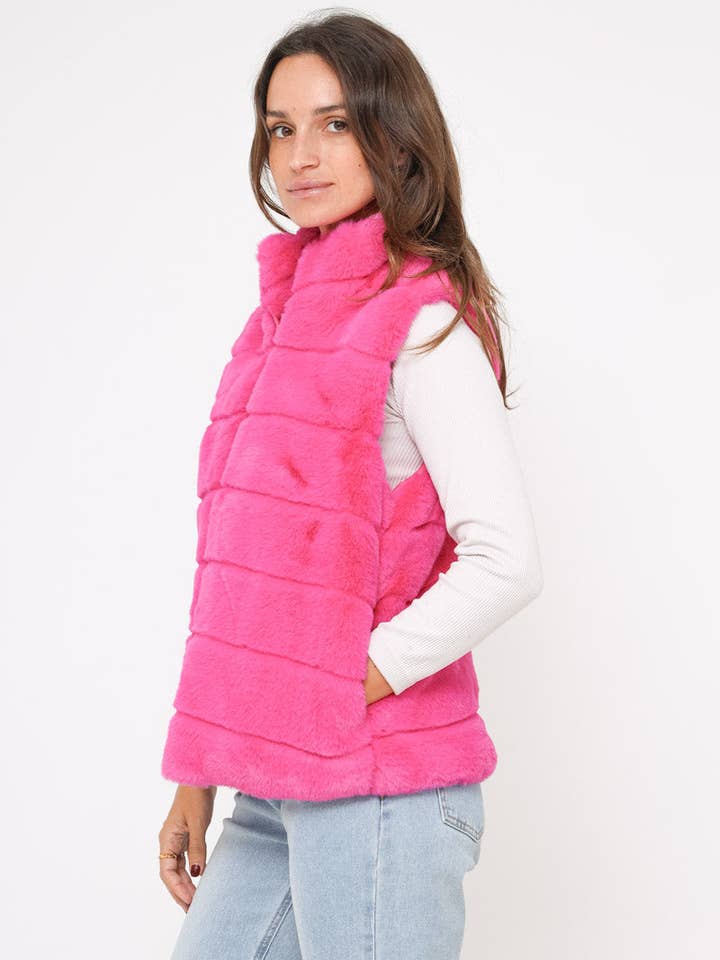LIL' MOON - Wholesale Outerwear Vest - Women's - Vest #2551179