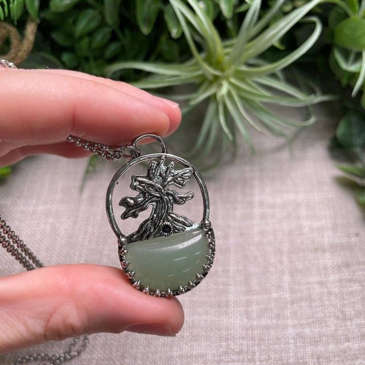 Copper Ashes - Wholesale Pendant/Charm Necklace - Crystal Tree of Life Necklace7