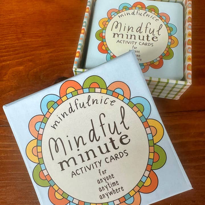 Mindfulnice – wholesale Card game – Mindful Minute Activity Cards for Mental Health & Wellness