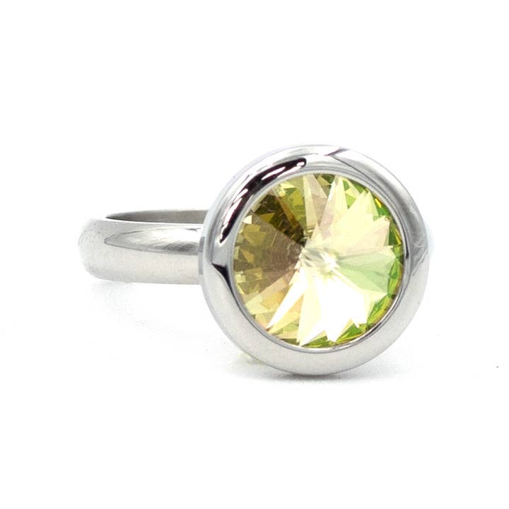 Sergio Engel jewellery - Wholesale Single Stone/Solitaire Ring - Pad Systems 01 - Kristallpad36