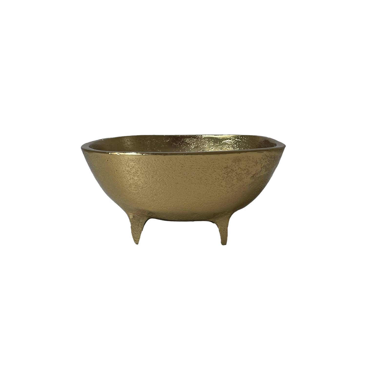 Opjet Paris - Wholesale Decorative Tabletop Object - Juliette square pm gold dish L13 P13 H6cm0